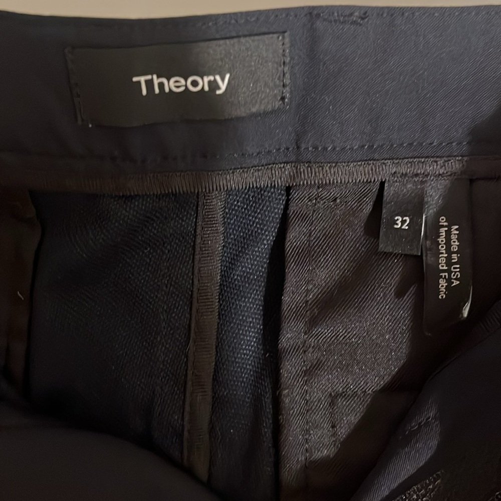 Theory Zaine Slim Straight Chino Pant Made in USA - Picture 2 of 2